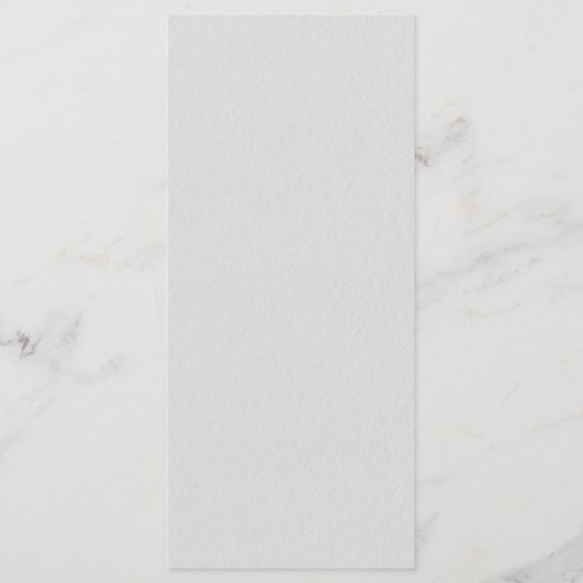 Orchids Reverie Ivory Formal Traditional Wedding Menu (Achterkant)