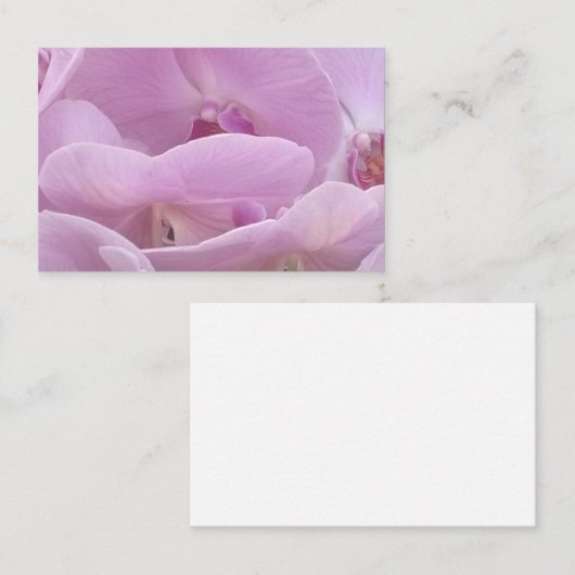 Orchids Visitekaartje (Voorkant / Achterkant)