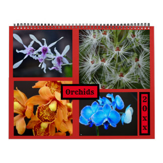 Orchids Wall Agenda Kalender