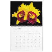 Orchids Wall Agenda Kalender (Jan 2026)