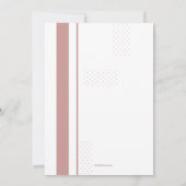 Orchids Wedding Uitnodiging (Achterkant)