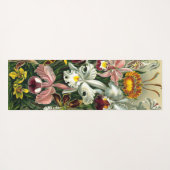 Orchids Yoga Mat van Ernst Haeckel (Achterkant (horizontaal))