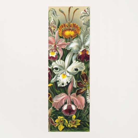 Orchids Yoga Mat van Ernst Haeckel (Achterkant)
