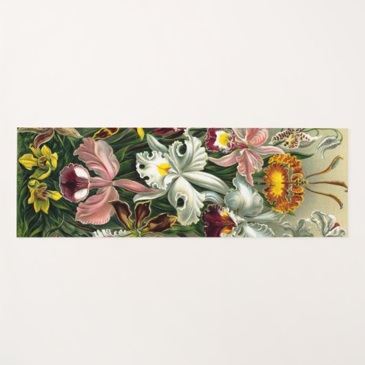 Orchids Yoga Mat van Ernst Haeckel (Voorkant (horizontaal))