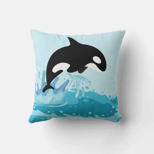 Orcinus Orca Kussen (Achterkant)