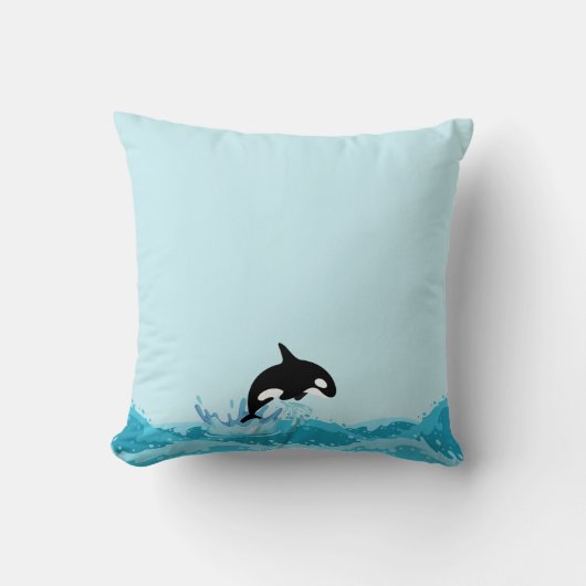 Orcinus Orca Kussen (Voorkant)