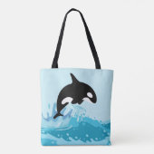 Orcinus Orca Tote Bag (Achterkant)