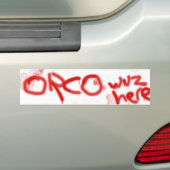 Orco-bumper sticker (Op auto)