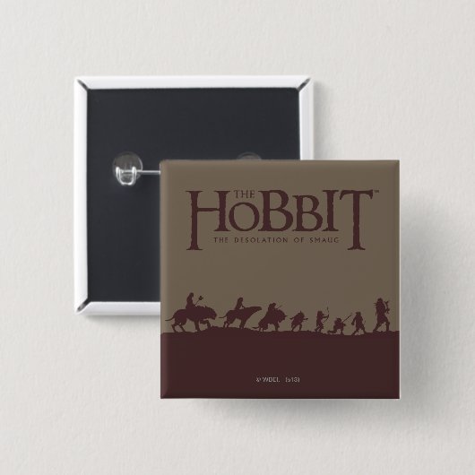 Orcs Graphic Vierkante Button 5,1 Cm (Voorkant /achterkant)