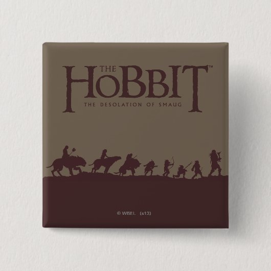 Orcs Graphic Vierkante Button 5,1 Cm (Voorkant)