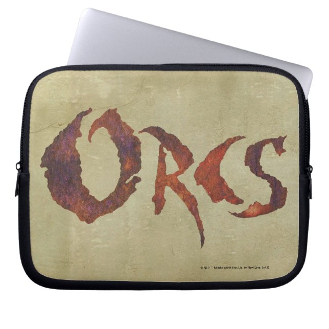 Orcs Laptop Sleeve (Voorkant)