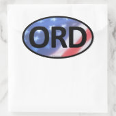 ORD Ovale Sticker (Tas)