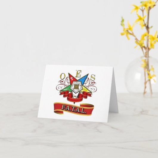 Orde der Wenskaarten van de Oosterse sterren Kaart (Gele Bloem)