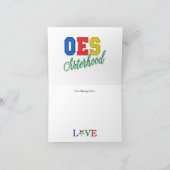 Orde der Wenskaarten van de Oosterse sterren Kaart (Binnen)