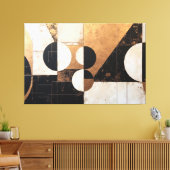 Orde in Chaos Canvas Afdruk (Insitu (Woonkamer))