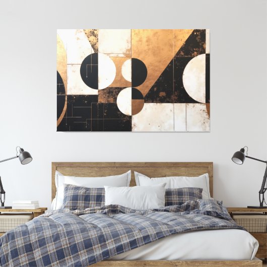 Orde in Chaos Canvas Afdruk (Insitu (Slaapkamer))