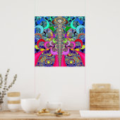 "Orde in Chaos" Poster (Keuken)