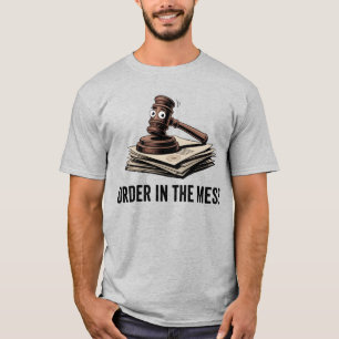 Orde in de chaos Grappige advocaten humor T-shirt