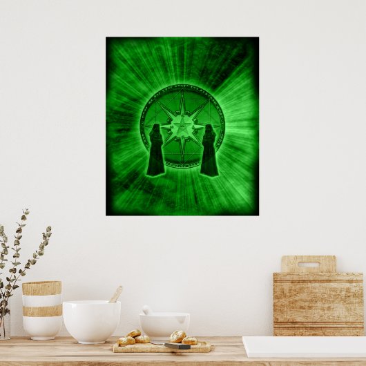 Orde van Chaos Poster (Keuken)