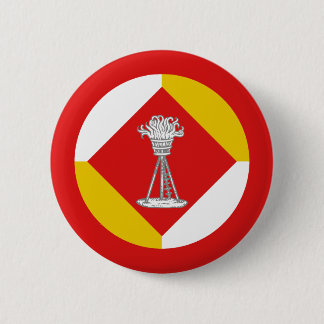 Orde van de Argent Flame-knop Ronde Button 5,7 Cm