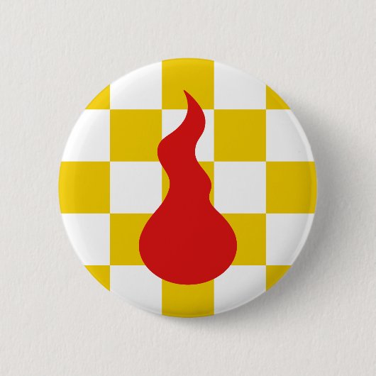 Orde van de Bloeddruppel Knop Ronde Button 5,7 Cm (Voorkant)