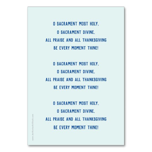 Orde van de Gebedskaart Kaart (Achterkant)