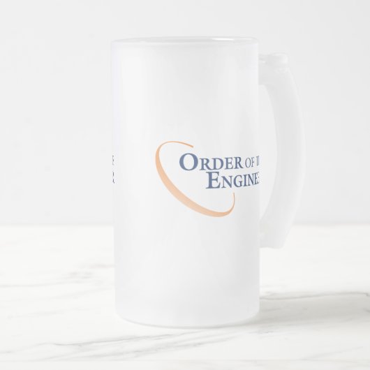 Orde van de Ingenieur Matglas Bierpul (Voorkant rechts)