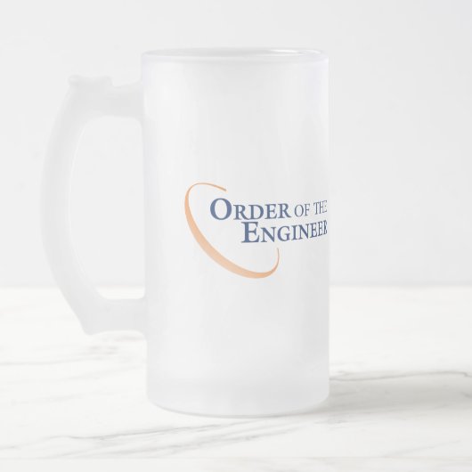 Orde van de Ingenieur Matglas Bierpul (Links)