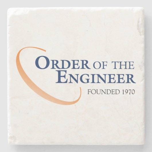 Orde van de Ingenieur Stenen Onderzetter (Voorkant)