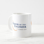 Orde van de Mok Koffie van de ingenieur (Voorkant links)