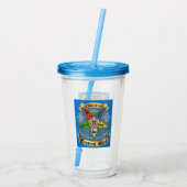 Orde van de oostelijke Star Acryltumbler Acryl Drinkbeker (Achterkant)