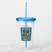 Orde van de oostelijke Star Acryltumbler Acryl Drinkbeker (Voorkant)