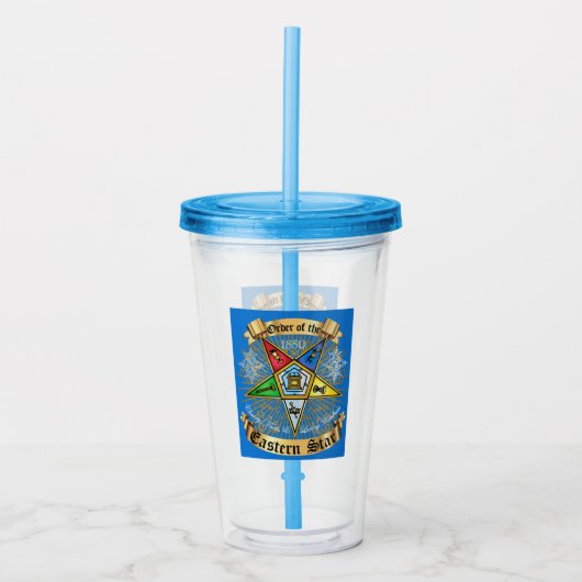 Orde van de oostelijke Star Acryltumbler Acryl Drinkbeker (Voorkant)