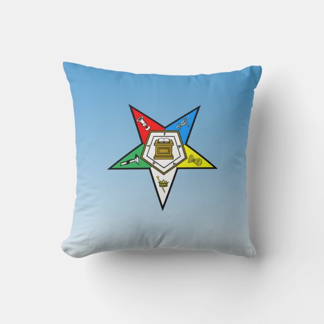 Orde van de oostelijke Star Pillow Kussen (Voorkant)
