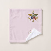Orde van de oostelijke ster bad handdoek (Wasdoekje)