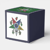 Orde van de oostelijke ster bedankdoosjes (Achterkant)