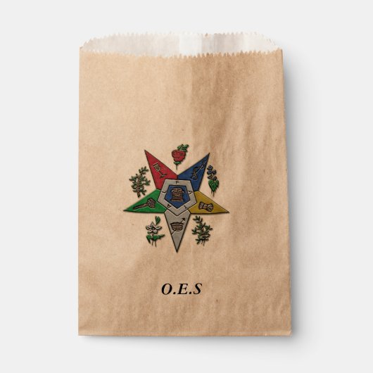Orde van de oostelijke ster bedankzakje (Voorkant)