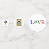 Orde van de oostelijke ster confetti (Voorkanten)