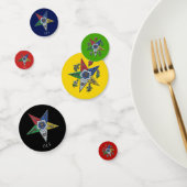 Orde van de oostelijke ster confetti (Groep)