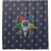 Orde van de oostelijke ster douchegordijn (Voorkant)