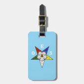 Orde van de Oostelijke Ster Embleem van de Orde Bagagelabel (Voorkant verticaal)