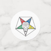 Orde van de Oostelijke Ster Embleem van de Orde Co Confetti (Kleine voorkant)