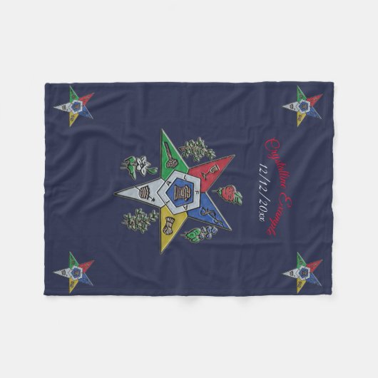 Orde van de oostelijke ster fleece deken (Voorkant (Horizontaal))