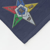 Orde van de oostelijke ster fleece deken (Hoek)