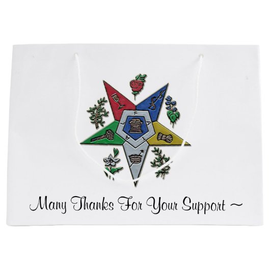 Orde van de oostelijke ster groot cadeauzakje (Voorkant)