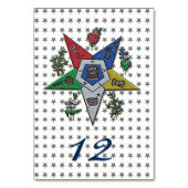 Orde van de oostelijke ster kaart (Voorkant)