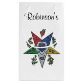 Orde van de oostelijke ster klein cadeauzakje (Achterkant)