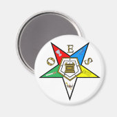 Orde van de oostelijke ster magneet (Voorkant / Achterkant)