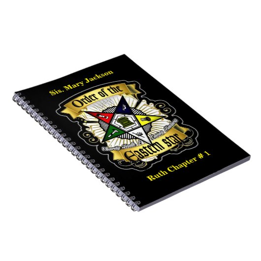 Orde van de oostelijke ster notitieboek (Rechterzijde)