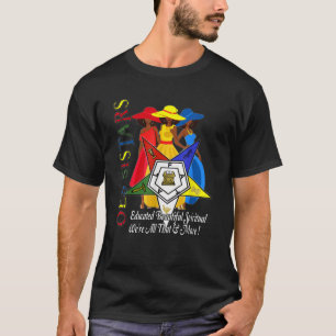 Orde van de oostelijke ster OES Ring Diva Sistar v T-shirt